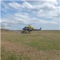 Helicopters landing at Dawlish Warren 007